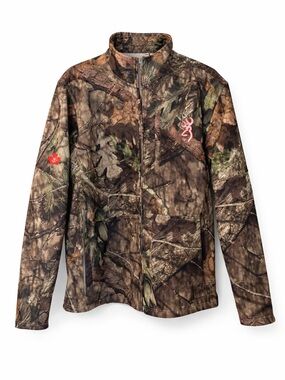 Browning Camo Performance Jacket Quarter Zip Size XL